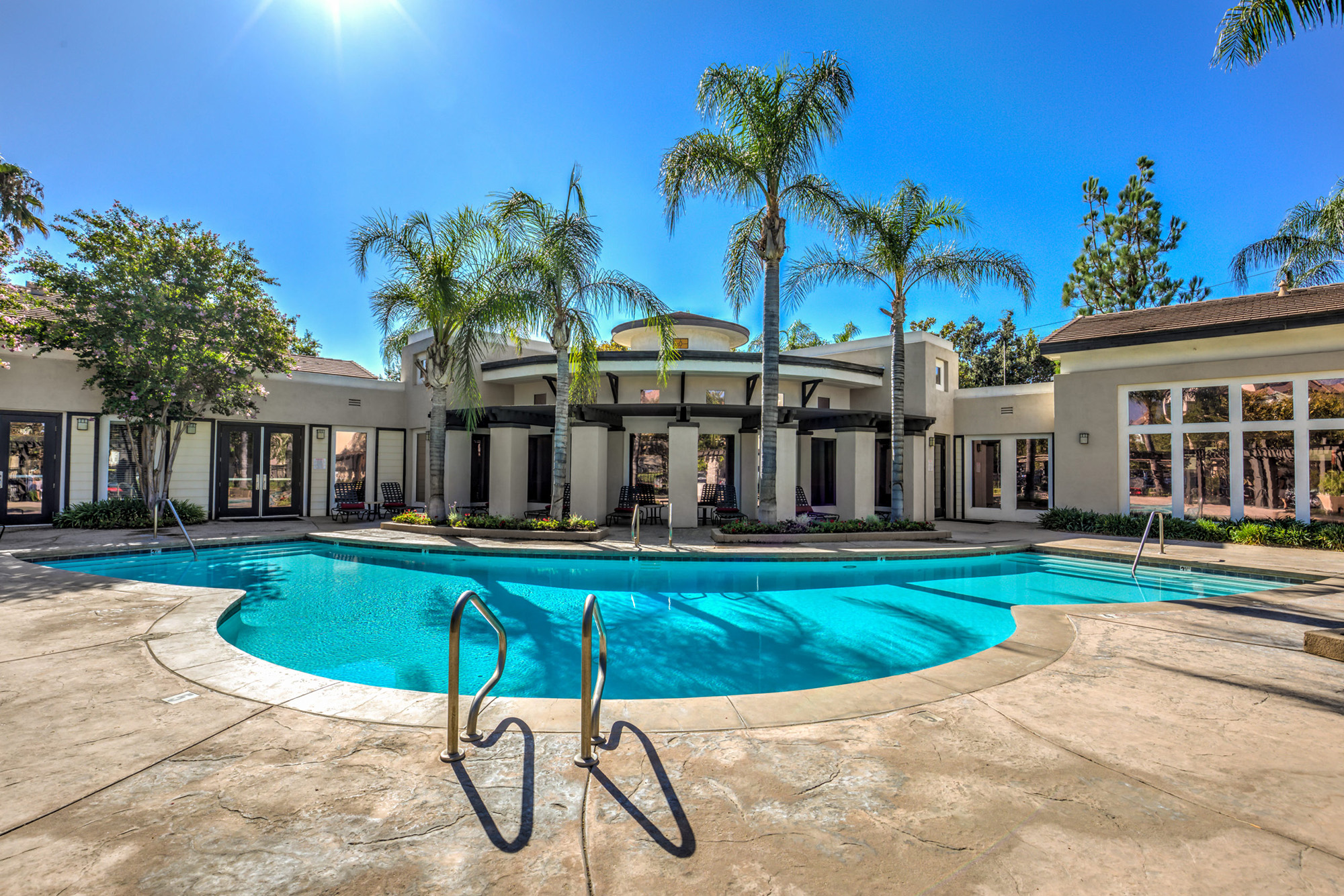 Swimming pool at Ironwood North in Rancho Cucamonga